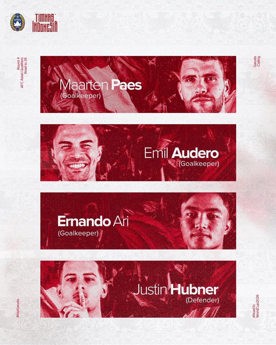 马鲁特联, 入选 马鲁特联, 入选